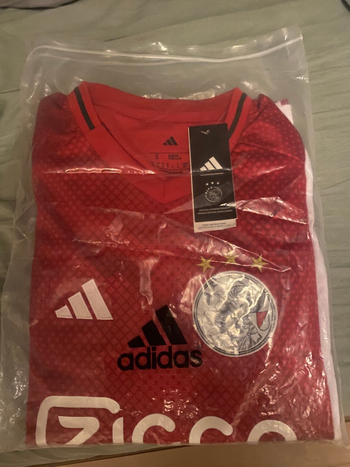 Ajax tenue 25/26 MOET WEG maat S, Maat S, Verzenden, Nieuw, Trainingspak
