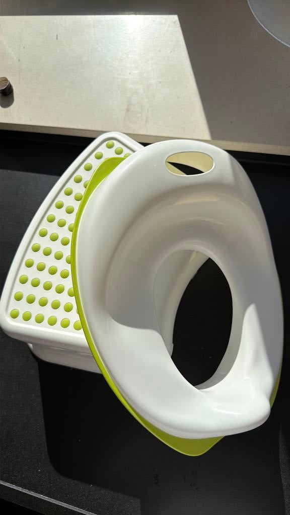 IKEA toiletverkleiner +opstapje (nieuw ongebruikt) Limegroen, Ophalen of Verzenden, Nieuw