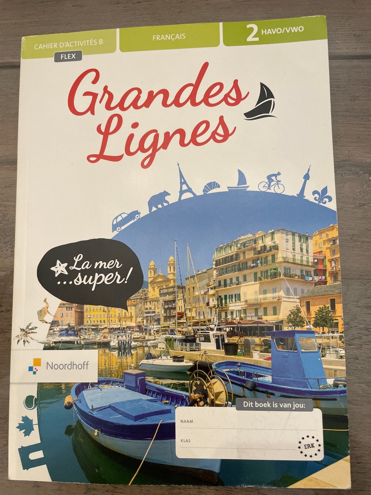 Grandes Lignes 2 Havo/Vwo Frans werkboek, Ophalen of Verzenden, Zo goed als nieuw, Non-fictie