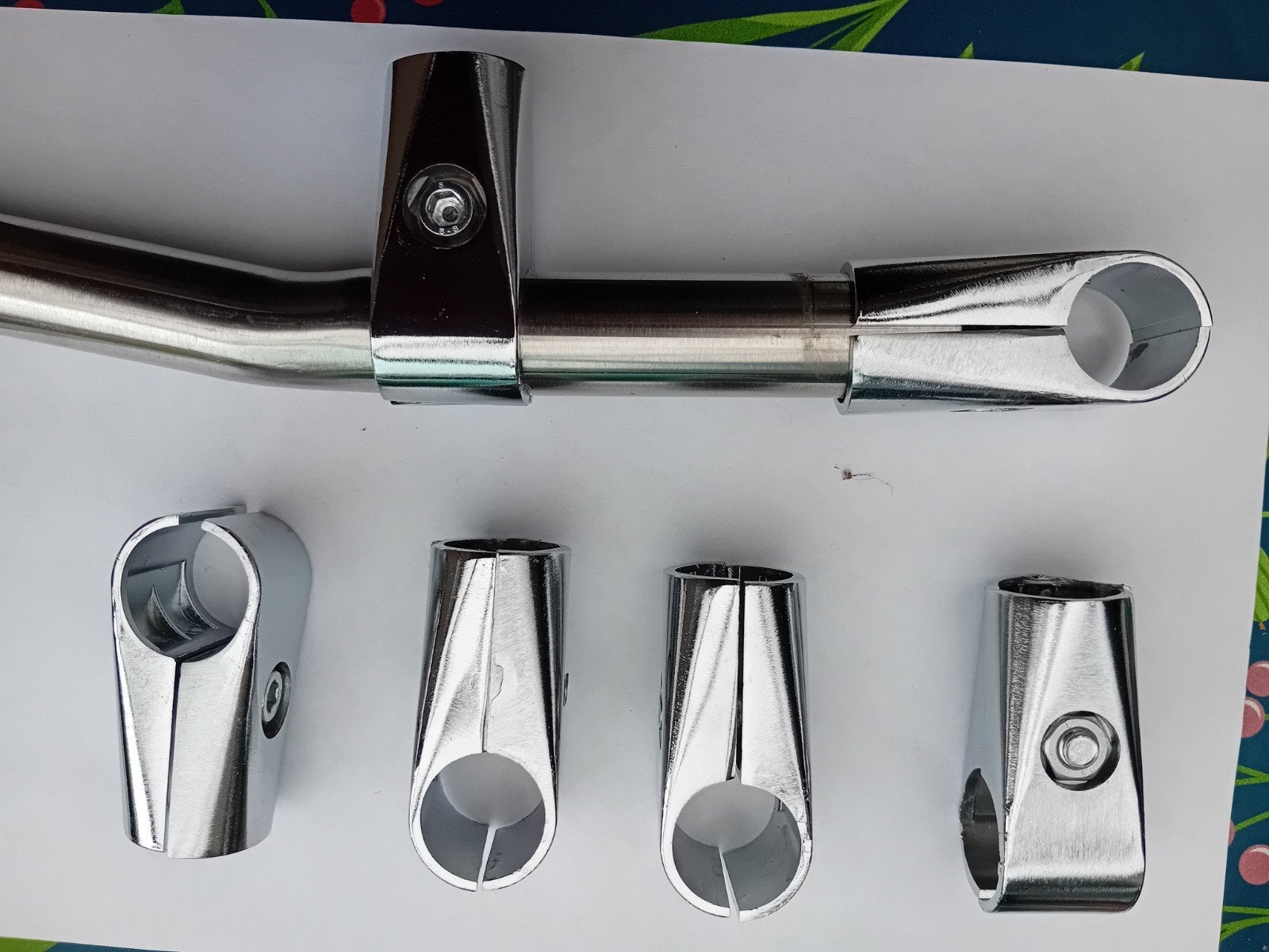 Buisleidingen 30mm voor bootkap (6 stuks), Ophalen of Verzenden, Zo goed als nieuw, Overige typen