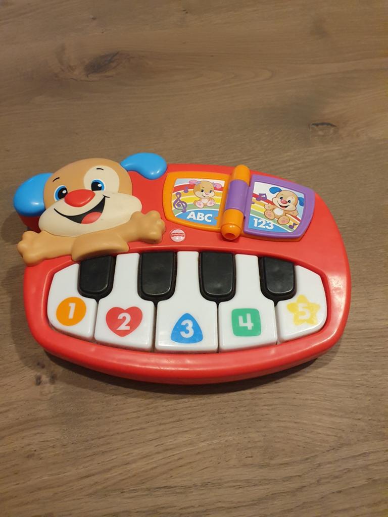 Muzikale piano, Ophalen of Verzenden, Zo goed als nieuw, Speelset, Met licht