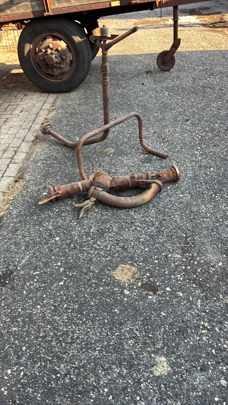 Waterkanon met hulpstukken te koop, Ophalen, Gebruikt