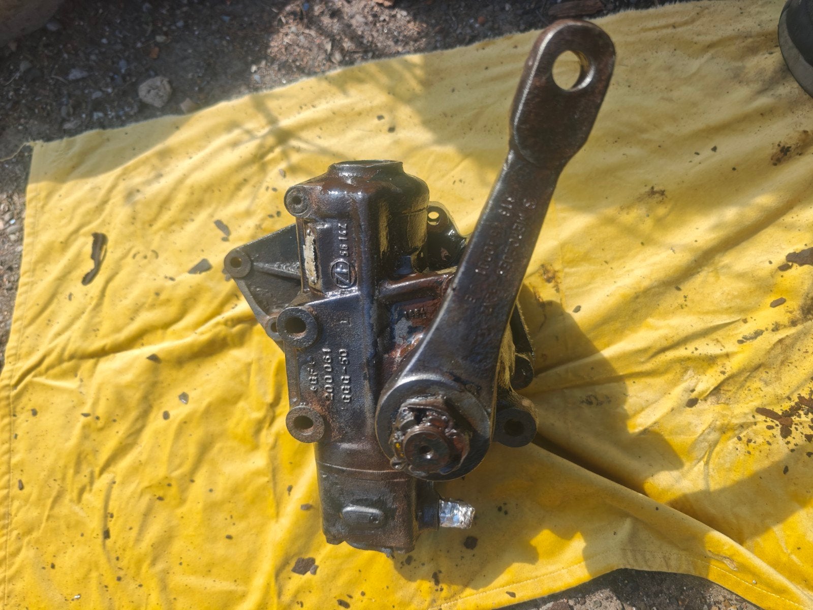 Mercedes 613D Dudo bekrachtigd stuurhuis LS2, Ophalen