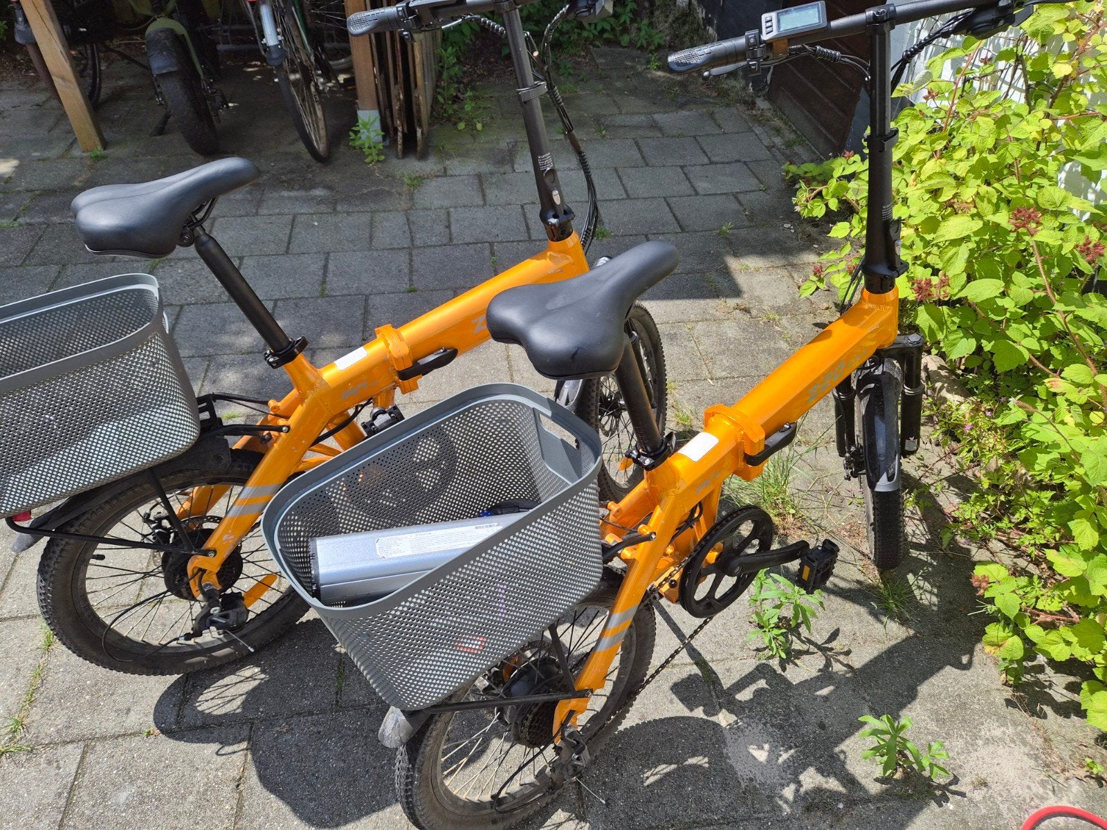 2x PVY Z20 Pro opvouwbare elektrische fietsen, Gebruikt, Minder dan 47 cm, 50 km per accu of meer, Ophalen