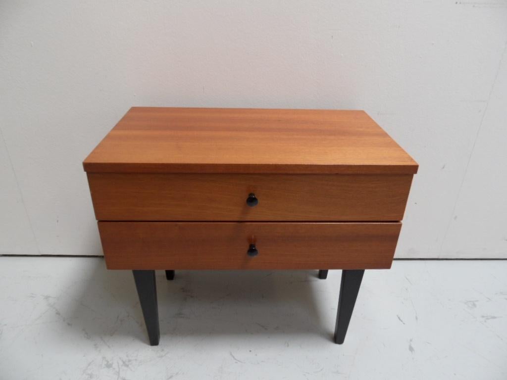 Mid Century ladekast  fifties, Niet bekend, 3 of 4 laden, Minder dan 100 cm, Niet bekend
