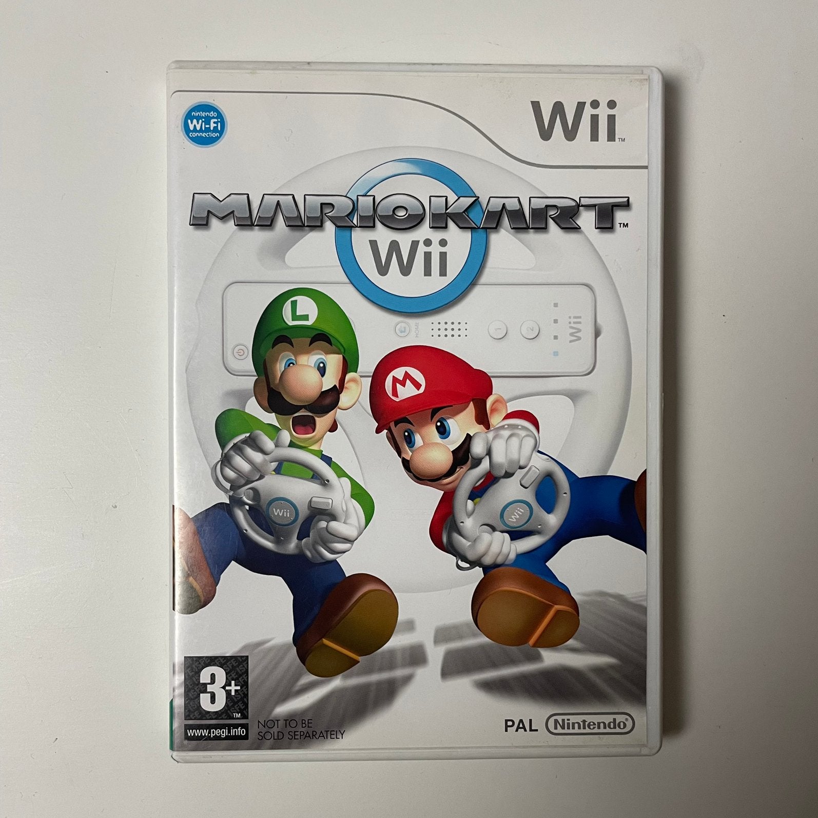 Mario Kart Wii Nintendo Wii PAL compleet met handleiding, Racen en Vliegen, Eén computer, Ophalen of Verzenden, Zo goed als nieuw