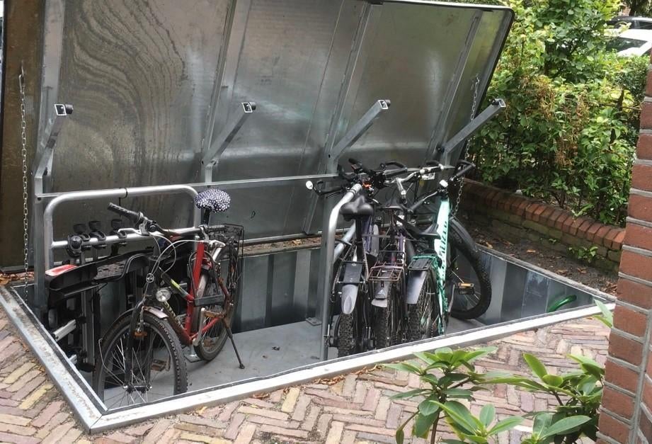 Ondergrondse fietsenberging, Fietsen en Brommers, Fietsaccessoires | Fietsenrekken, Nieuw, Ophalen of Verzenden