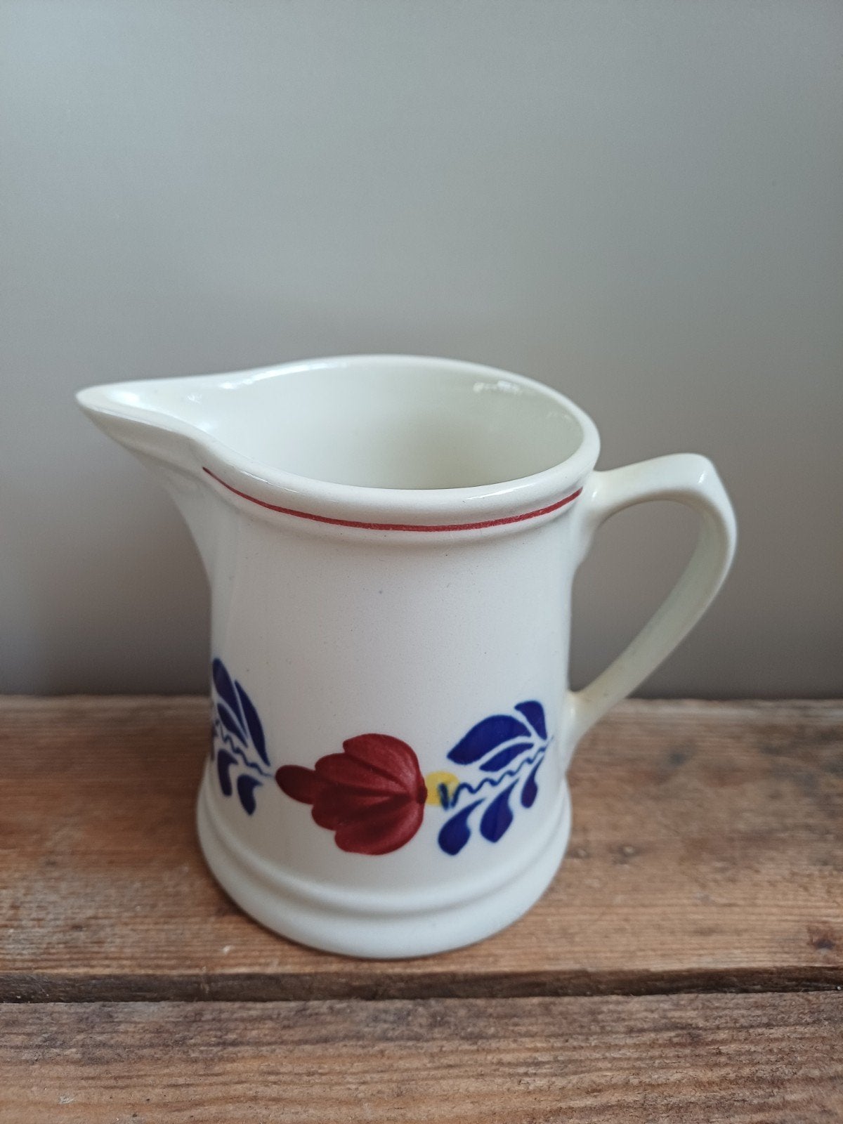 Klassiek Boerenbont Melkkannetje – Royal Boch, Ophalen of Verzenden
