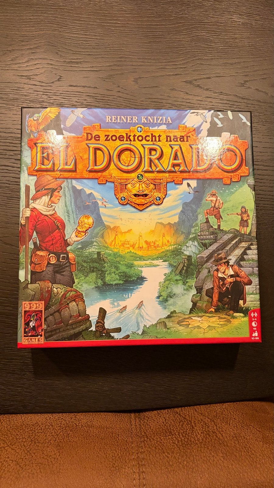 De Zoektocht naar El Dorado - Bordspel, Drie of vier spelers, Ophalen, Zo goed als nieuw