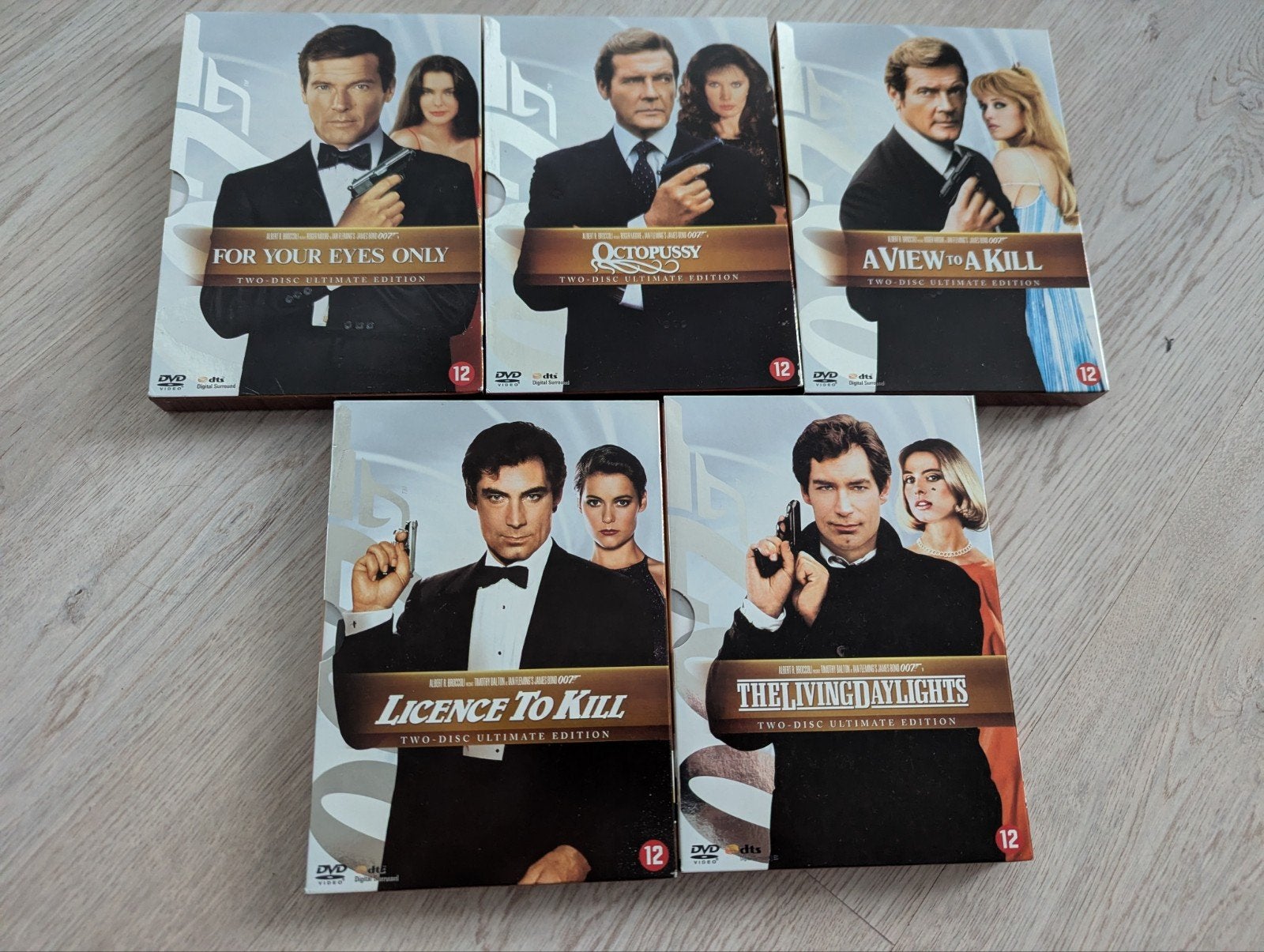 James Bond DVD Collectie - 14 films, Nederlands, Actie, Ophalen of Verzenden, Vanaf 12 jaar