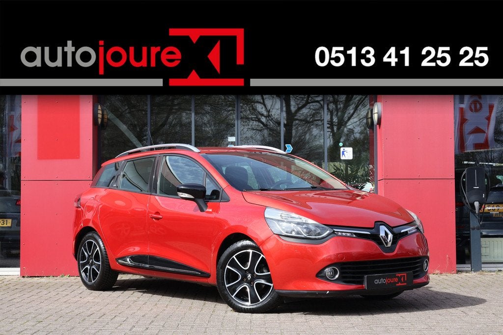 Renault Clio Estate 1.2-16v Expression | Airco | Navigatie |, Auto's, Renault, Voorwielaandrijving, Stof, Gebruikt, Zwart