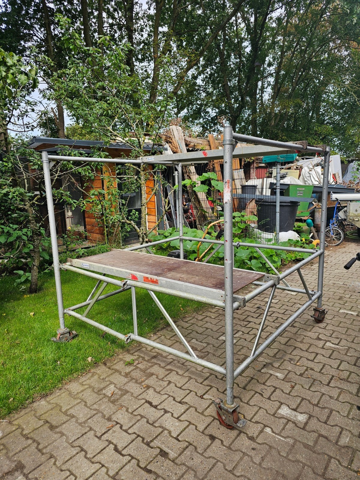 kamersteiger, Doe-het-zelf en Verbouw, Ophalen, Gebruikt, Rolsteiger of Kamersteiger, 2 tot 5 meter