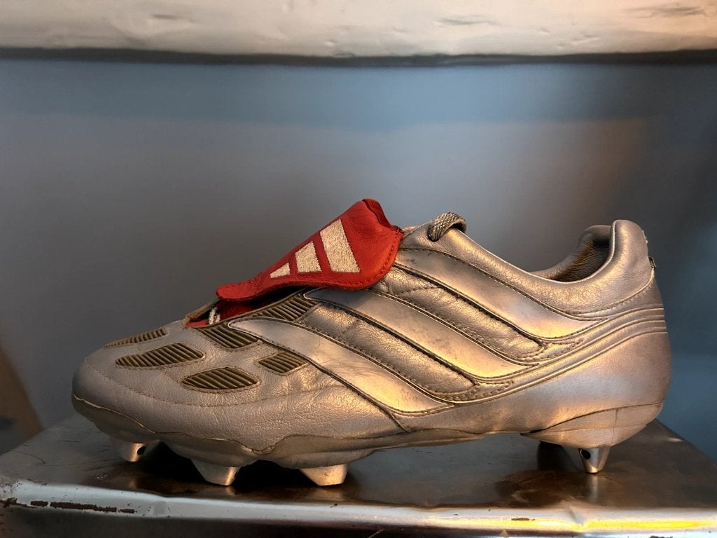 Adidas Predator Precision Platinum 2000 Limited Edit maat 46, Gebruikt, Maat XS of kleiner, Schoenen, Ophalen of Verzenden