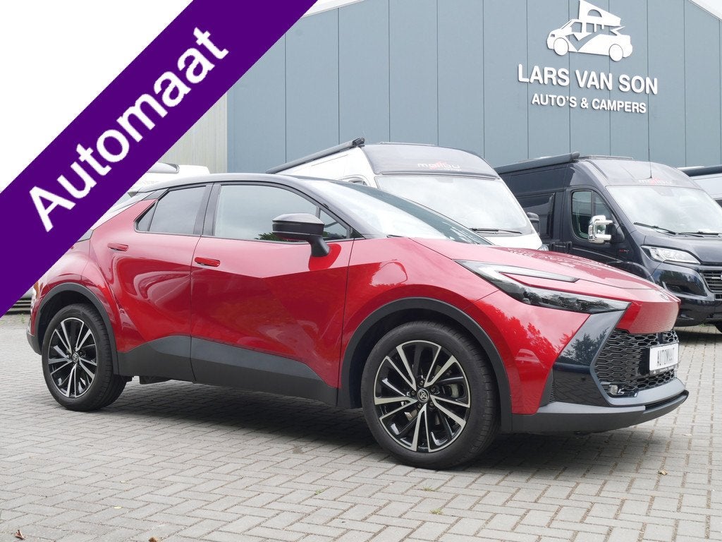Toyota C-HR 1.8 Hybrid Premium Automaat, Carplay, Lage KM, 12 maanden, Stof, Euro 6, Bedrijf