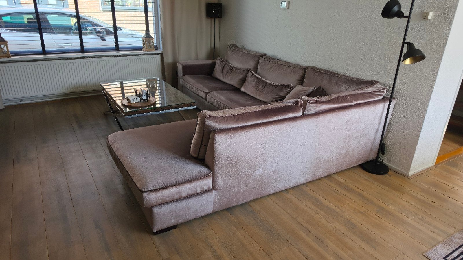 Foto 2 van Luxe Hoekbank - Zo goed als nieuw