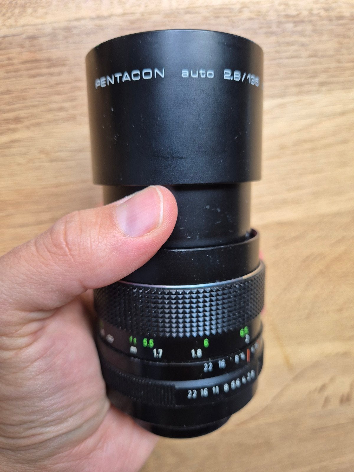 Pentacon Auto 2.8/135 MC lens - Vintage telelens, Audio, Tv en Foto, Fotografie | Lenzen en Objectieven, Gebruikt, Overige merken