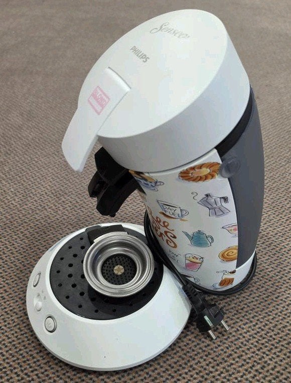 Philips Senseo Koffiezetapparaat Blond Amsterdam - Gebruikt, Witgoed en Apparatuur, Koffiezetapparaten, Koffiepads en cups, Gebruikt