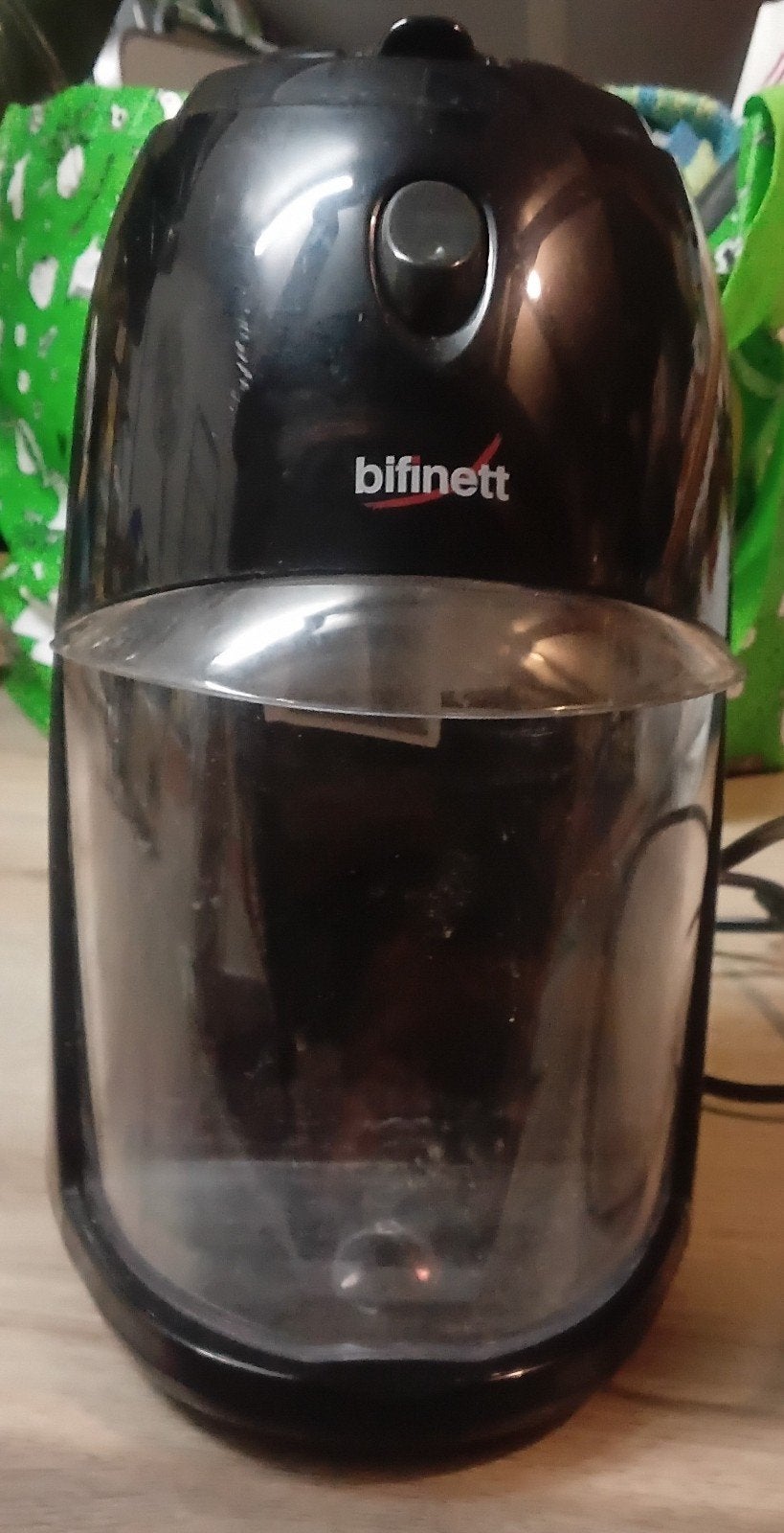 POPCORNMACHINE " BIFINETT ", Ophalen