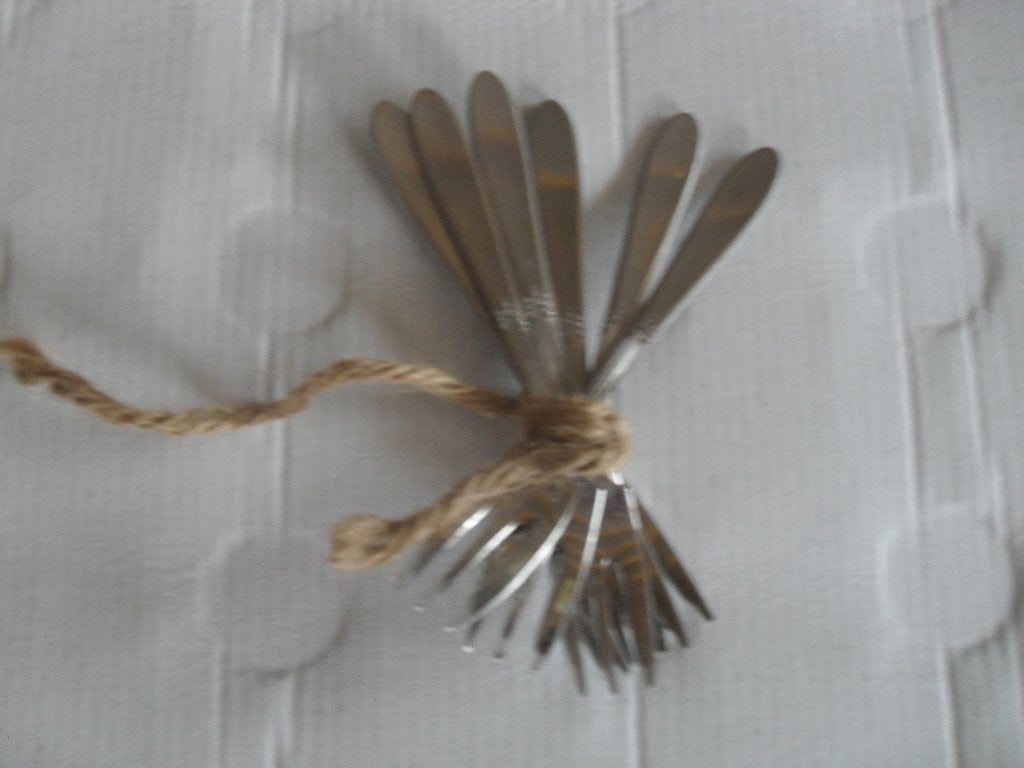 6 gero zilmeta quadrille gebaksvorkjes nr. 508, Ophalen of Verzenden, Gebruikt, Rvs of Chroom