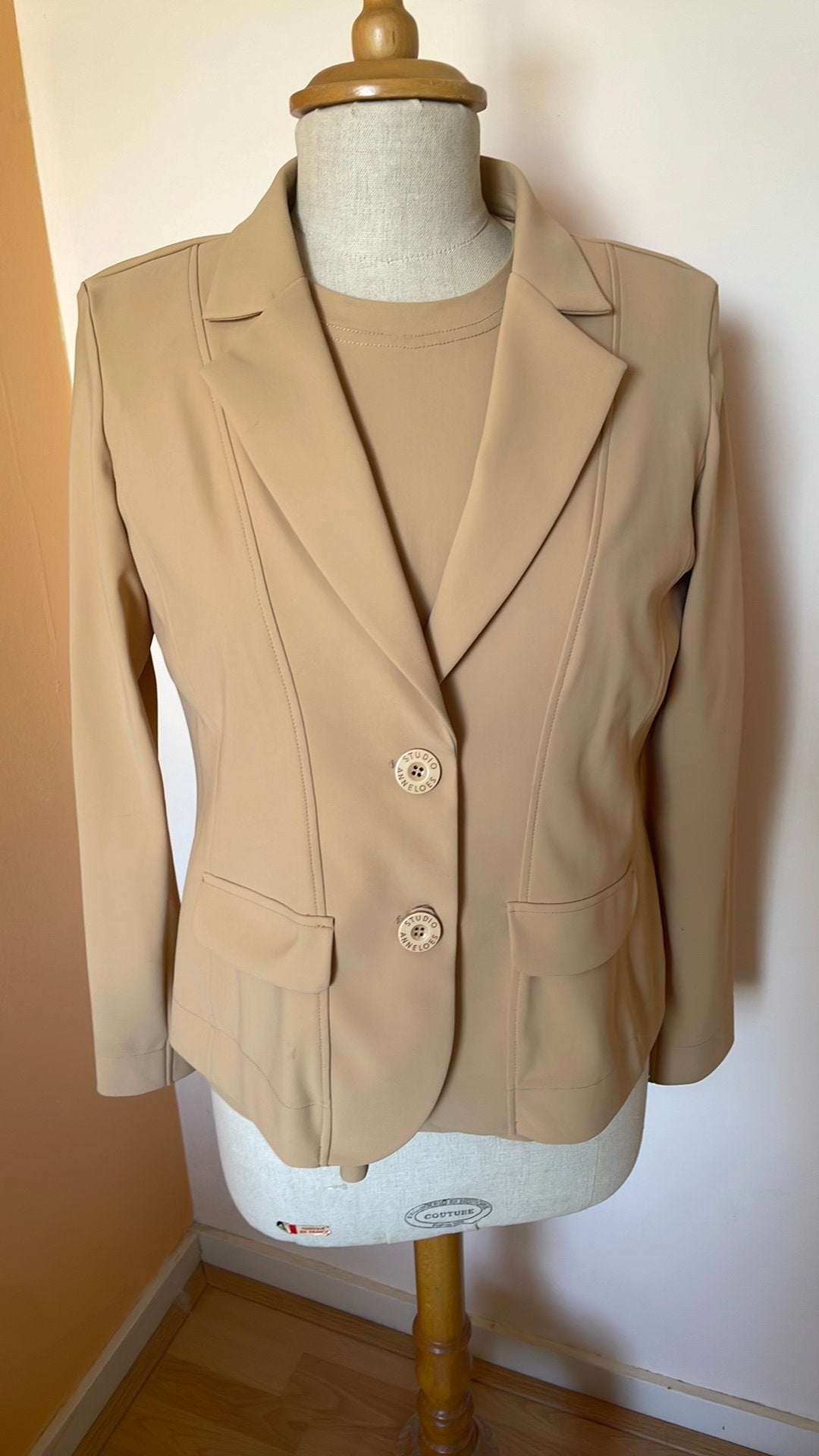 Studio Anneloes bonded jasje maat M, Kleding | Dames, Ophalen of Verzenden, Zo goed als nieuw, Maat 38/40 (M)