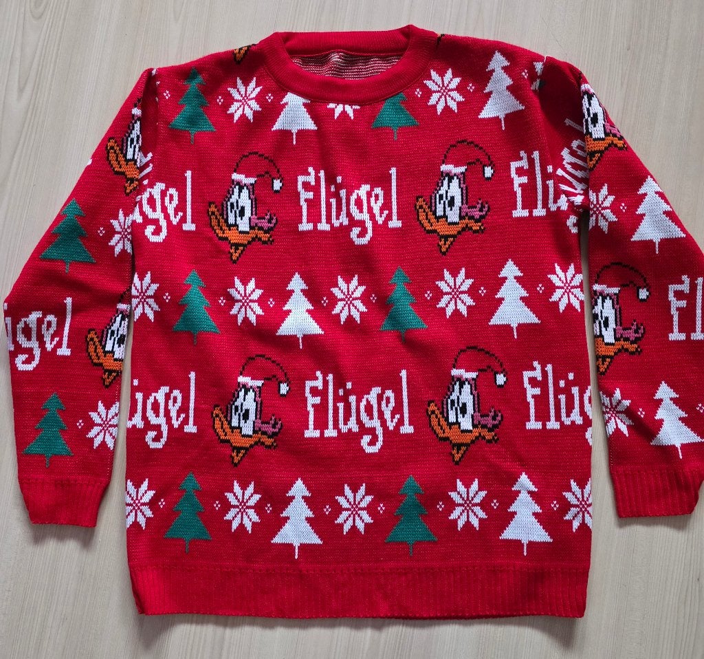 Leuke Flugel kersttrui  nieuw maat L, Ophalen of Verzenden, Nieuw
