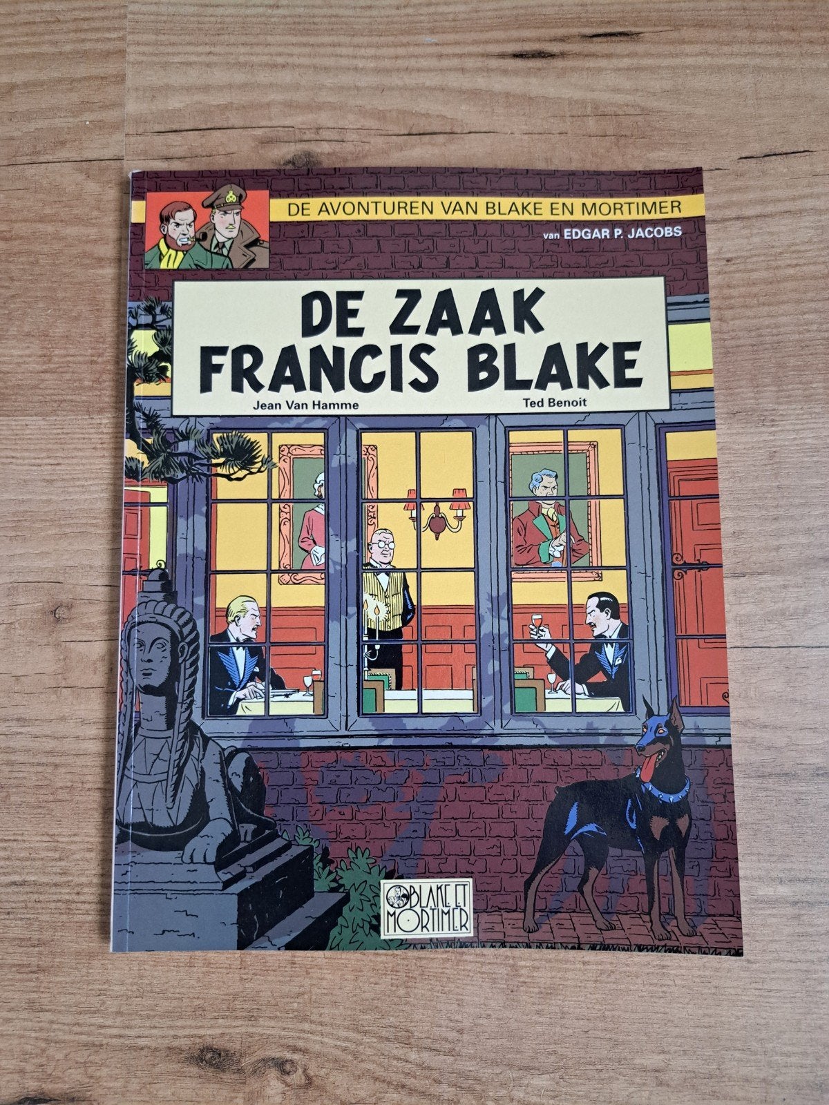 De Zaak Francis Blake - Blake en Mortimer stripboek, Eén stripboek, Ophalen of Verzenden, Zo goed als nieuw