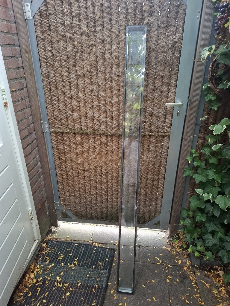 Glasplaat, Ophalen, Minder dan 80 cm, Nieuw, 160 cm of meer