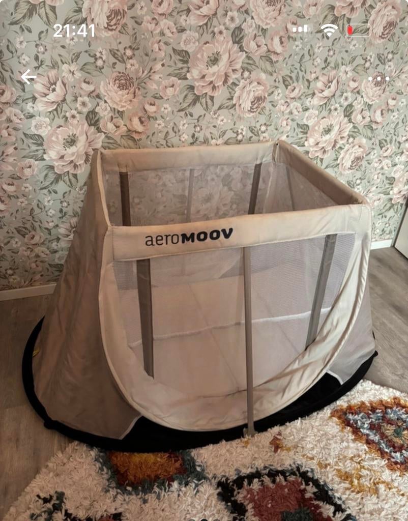 Aeromoov reisbedje, Kinderen en Baby's, Babywiegjes en Ledikanten, Ophalen of Verzenden, Gebruikt, Reisbedje