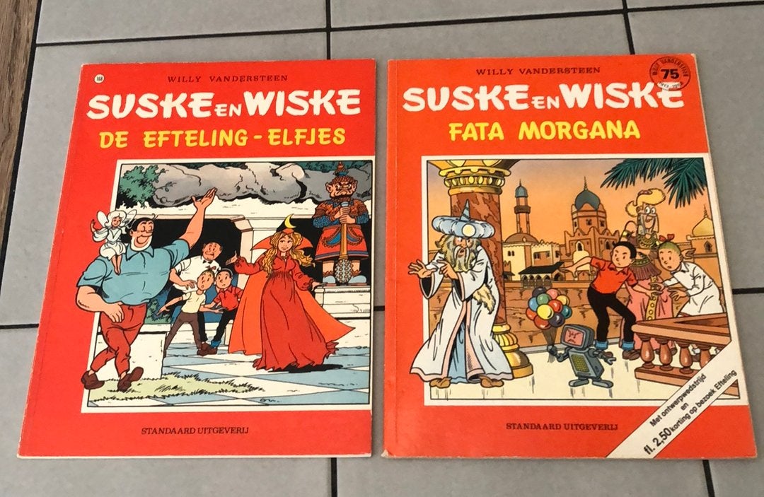 2 efteling suske en wiske albums, Ophalen of Verzenden, Zo goed als nieuw, Overige typen