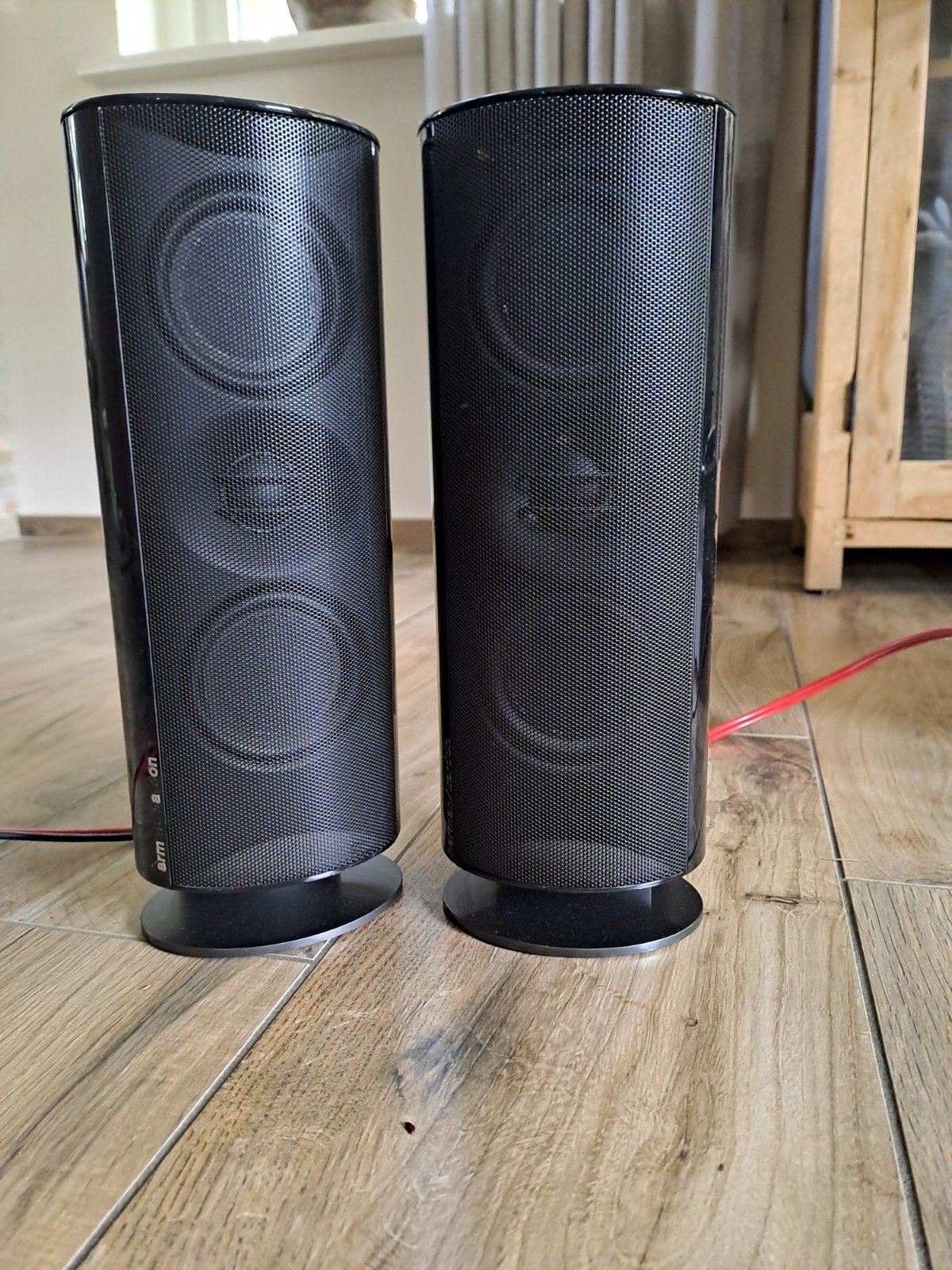 Te koop 2 harman/kardon (SAT-TS60)speakers, Ophalen, Gebruikt, Overige merken