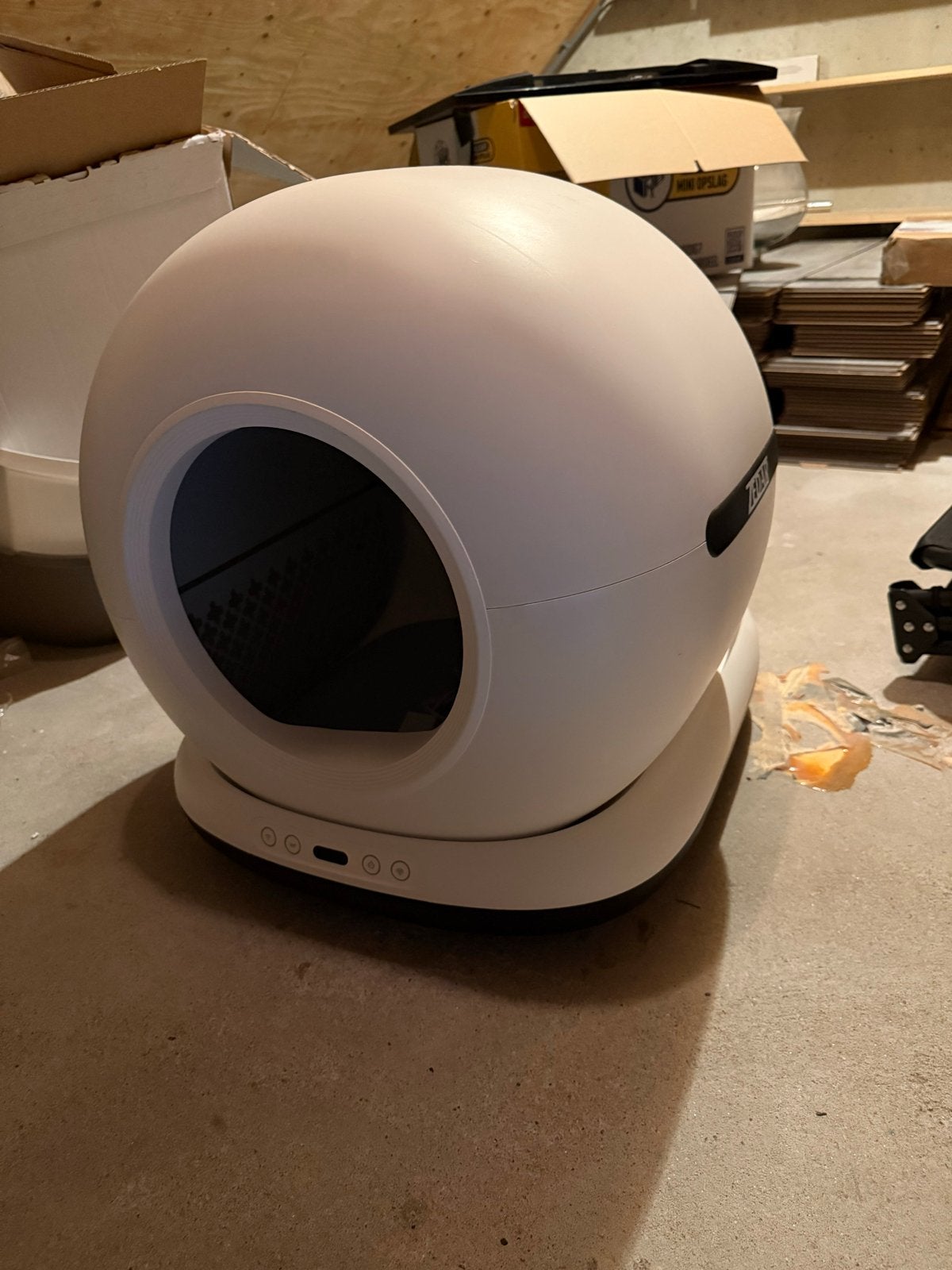 Zedar K1200 automatische kattenbak., Dieren en Toebehoren, Ophalen of Verzenden, Zo goed als nieuw