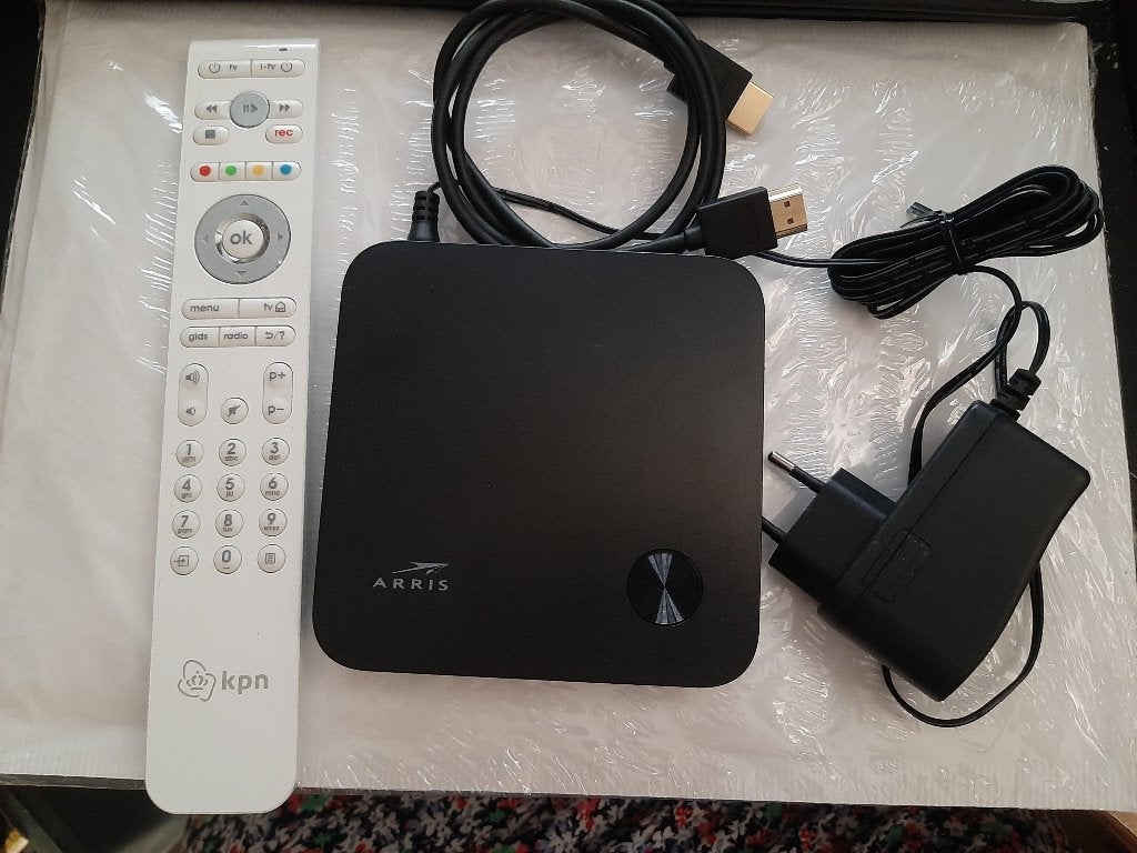Arris decoder met afstandsbediening, Ophalen of Verzenden, Gebruikt, Decoder