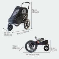 De Nieuwe Innopet Sporty EVR nieuw in doos, Dieren en Toebehoren, Innopet, Ophalen, Nieuw, Hondenfietskar