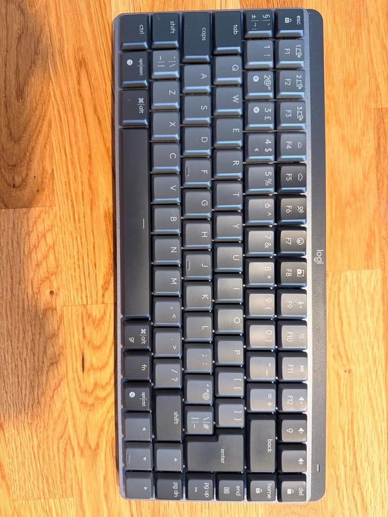 Logitech MX Mechanical Mini - Mechanisch Toetsenbord, Ophalen of Verzenden, Qwerty, Zo goed als nieuw, Draadloos