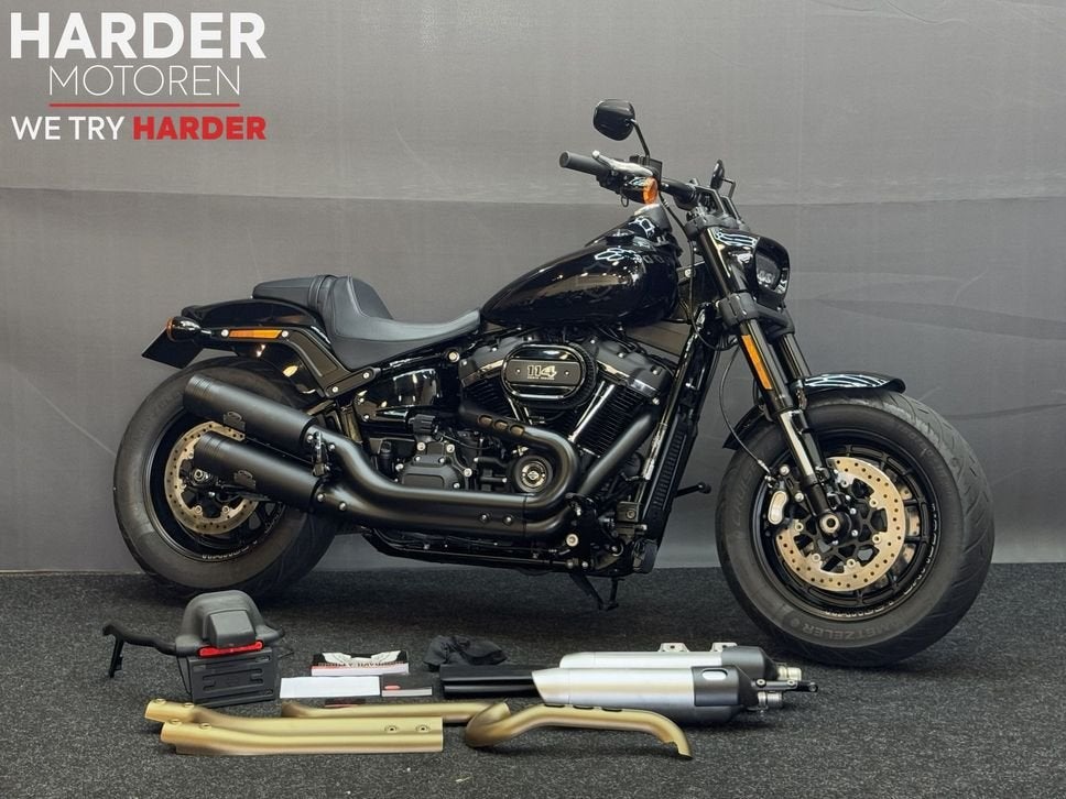 HARLEY-DAVIDSON FAT BOB 114 | ORI NL | 1 EIG | JEKILL & HYDE, 2 cilinders, HARLEY-DAVIDSON, Bedrijf, Onbekend