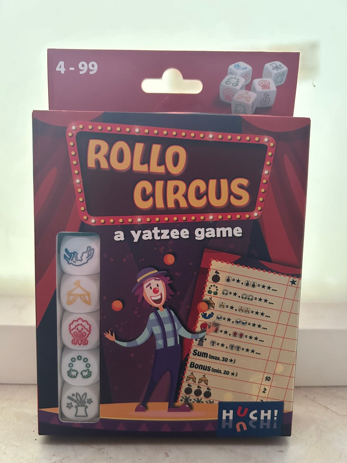 Rollo circus (kids yatzee) nieuw, Ophalen of Verzenden, Nieuw