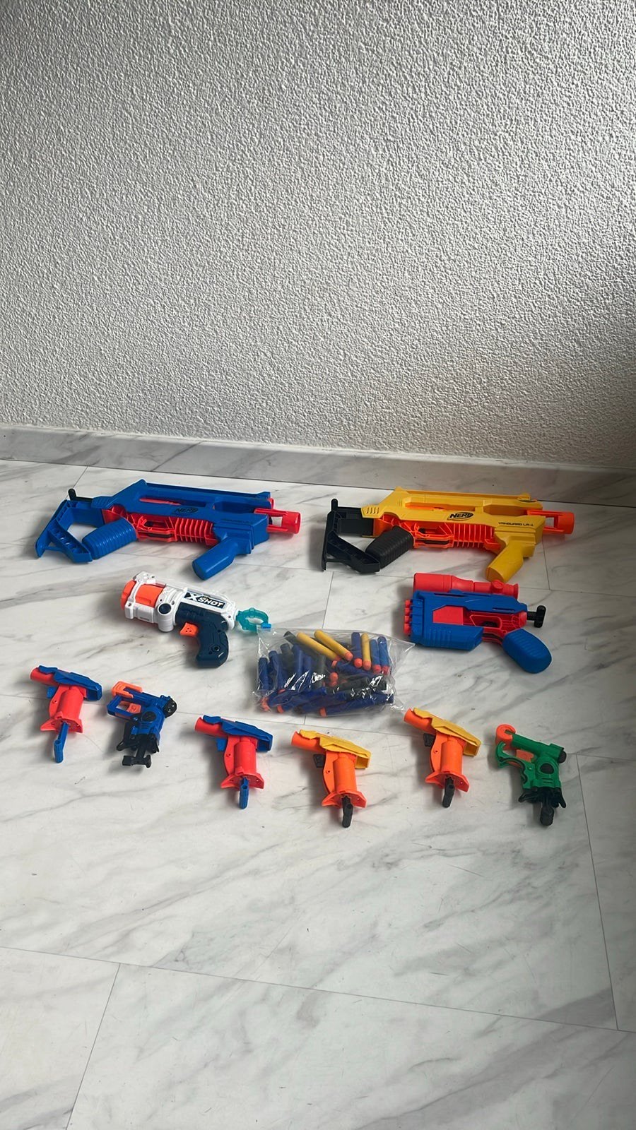 SPOED! 10x Nerf Blasters + X-Shot €20  - Ophalen vandaag, Ophalen, Zo goed als nieuw
