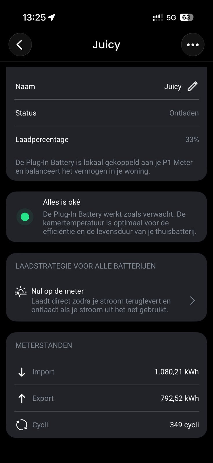 Homewizard Plug In Thuisbatterij 2,7 kWh - Zo goed als nieuw, Ophalen, Zo goed als nieuw
