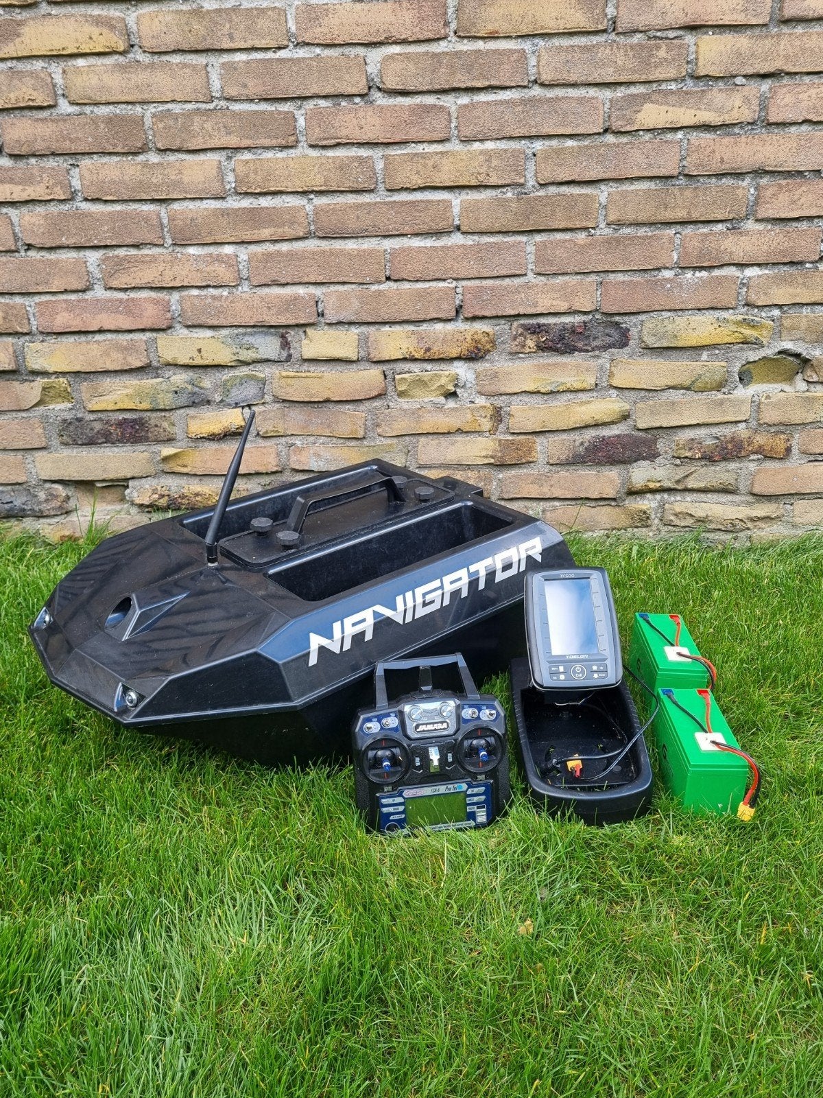 Navigator voerboot met dieptemeter, Ophalen of Verzenden, Gebruikt, Overige typen