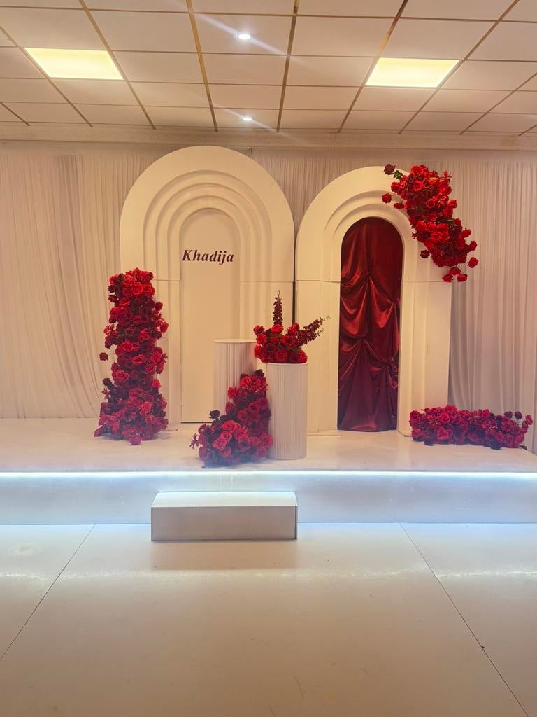 Backdrop for rent te huur babyshower, Ophalen of Verzenden, Zo goed als nieuw