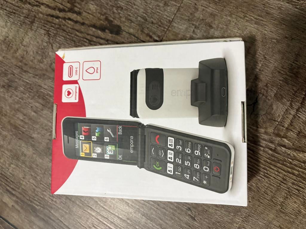 EMPORIA Simplicity Glam 4G Feature telefoon, Telecommunicatie, Mobiele telefoons | Overige merken, Nieuw, Inklapmodel, Ophalen of Verzenden