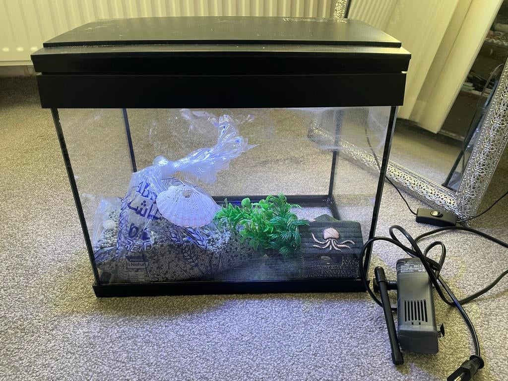 Aquarium & bijbehorende, Dieren en Toebehoren, Ophalen of Verzenden, Zo goed als nieuw, Leeg aquarium