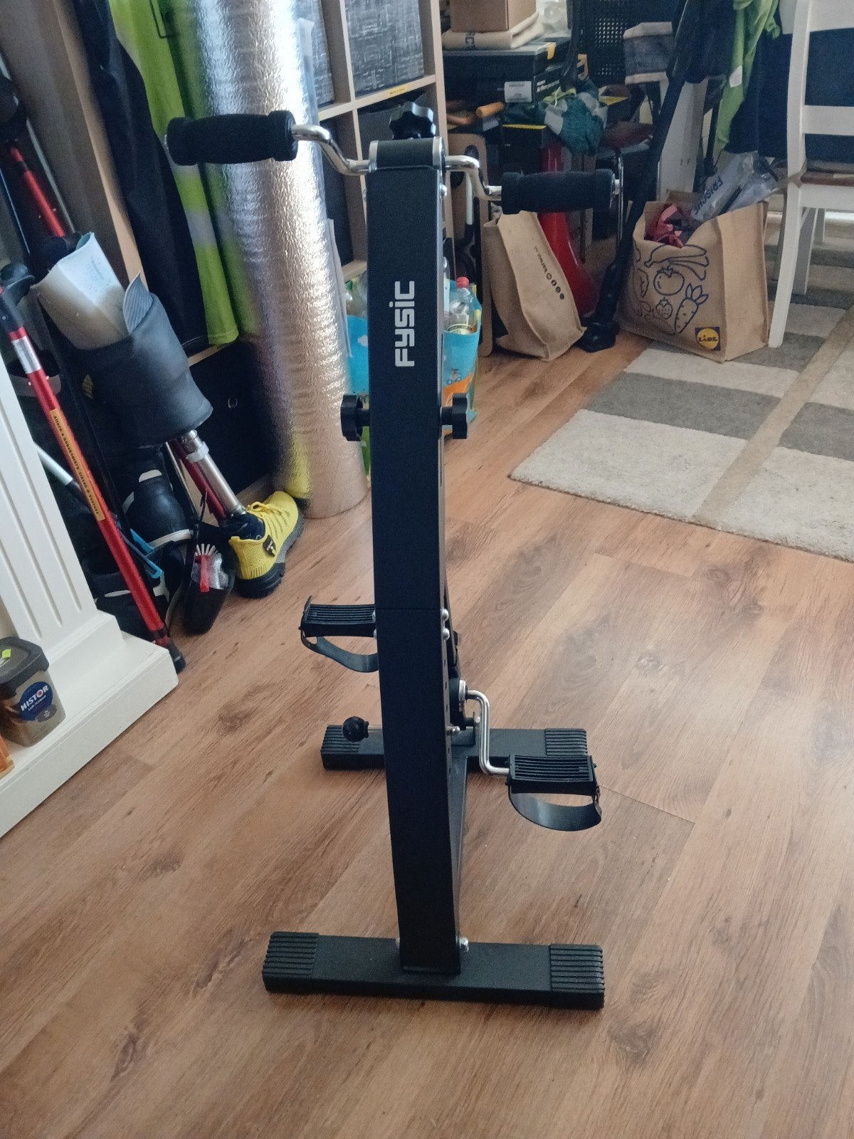 Fysic hometrainer voor de handen en de benen. Losstaand, Ophalen, Zo goed als nieuw, Metaal, Hometrainer