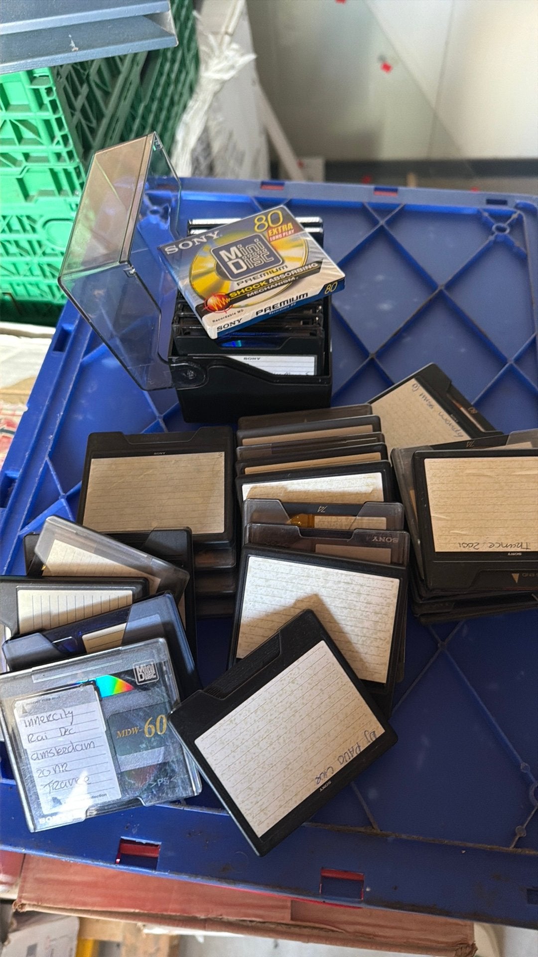 Mini Disc 80 minuten, Verzenden, Zo goed als nieuw, Overige genres, 1 bandje