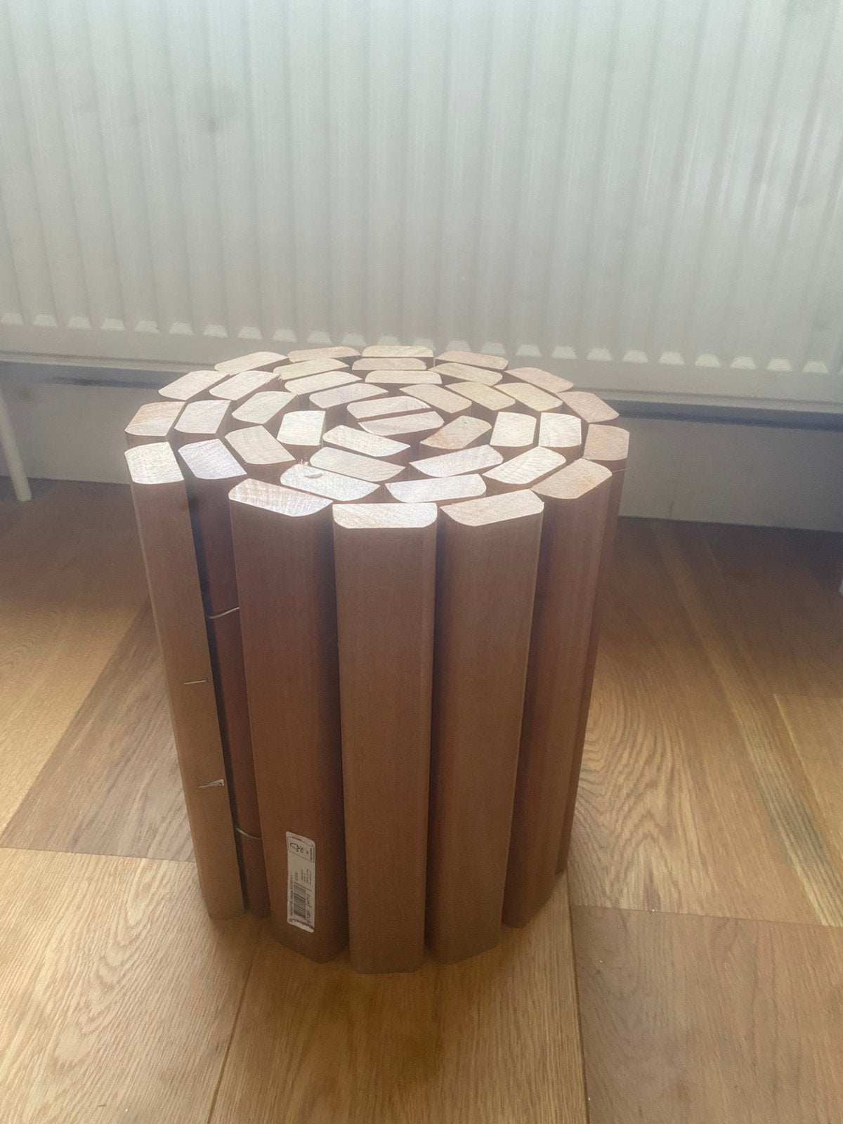 Elephant Houten Borderrand - Hardhout - 30x180cm, 40 liter of meer, Ophalen, Zo goed als nieuw, Overige materialen