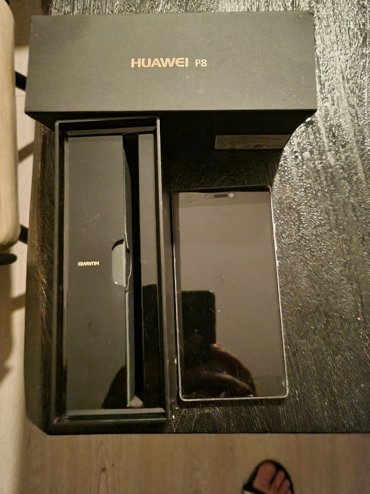 Huawei P8 - Zilver - Met doos, Telecommunicatie, Mobiele telefoons | Huawei, Gebruikt, Touchscreen, Ophalen of Verzenden, Zonder simlock