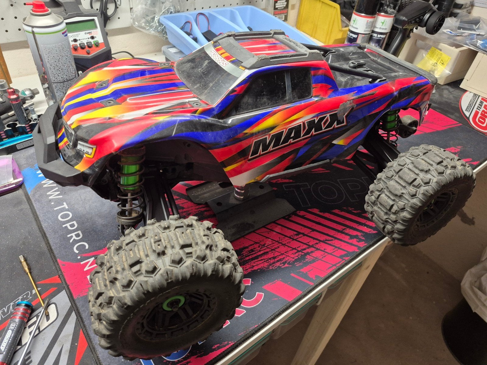 Traxxas Maxx V2, Ophalen of Verzenden, Auto offroad
