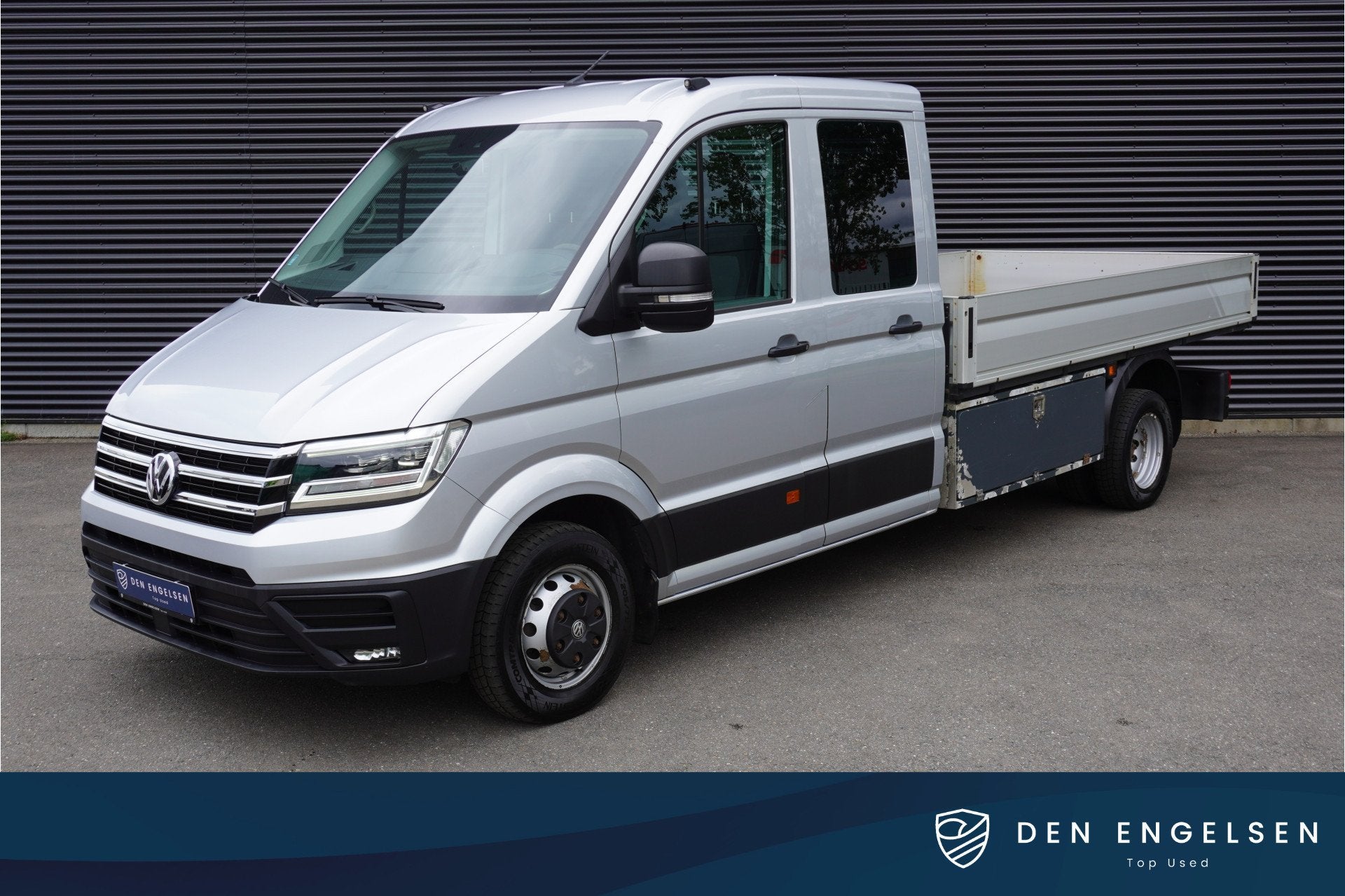 Volkswagen Crafter 180pk Automaat Dubbellucht Open laadbak L, Start-stop-systeem, Gebruikt, 4 cilinders, Volkswagen