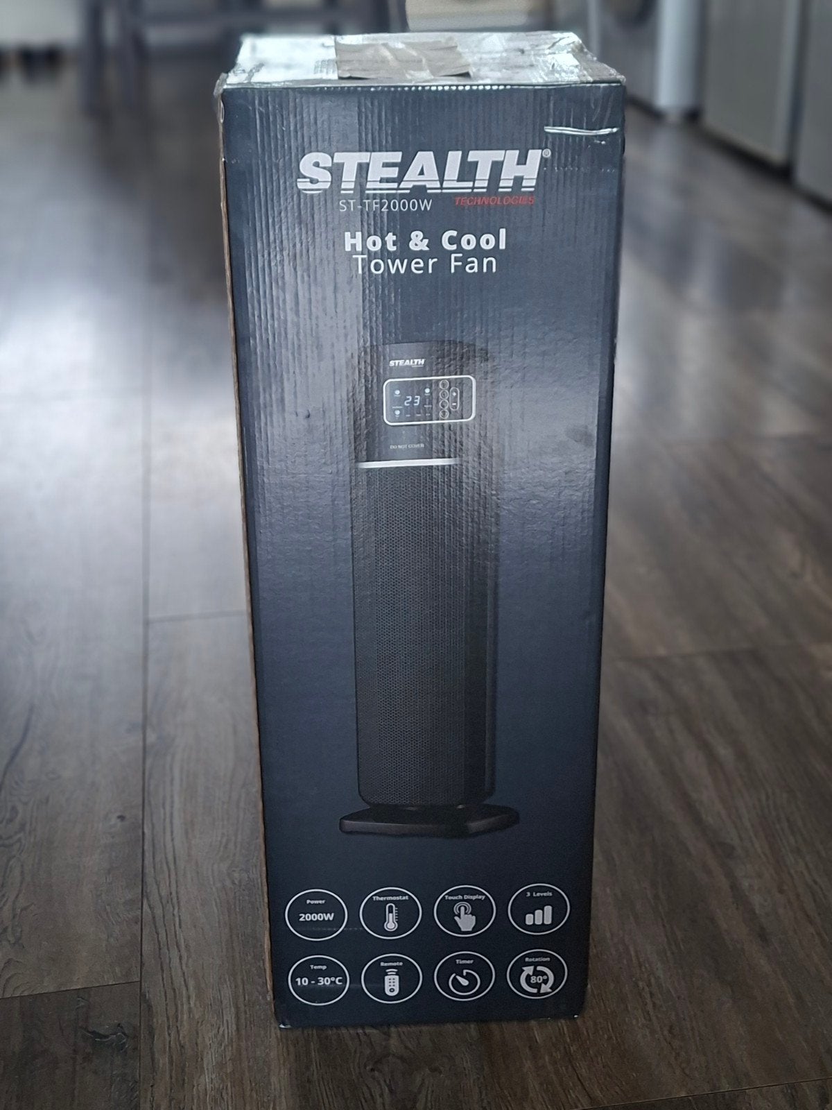 Stealth ST-TF2000W Keramische Torenverwarming met Ventilator, Ophalen, Nieuw