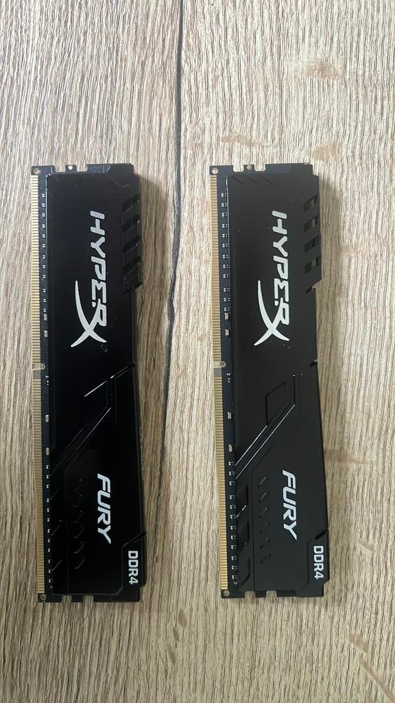 32GB (2x 16GB) HyperX DDR4 Geheugen, Computers en Software, RAM geheugen, 32 GB, Verzenden, DDR4, Zo goed als nieuw